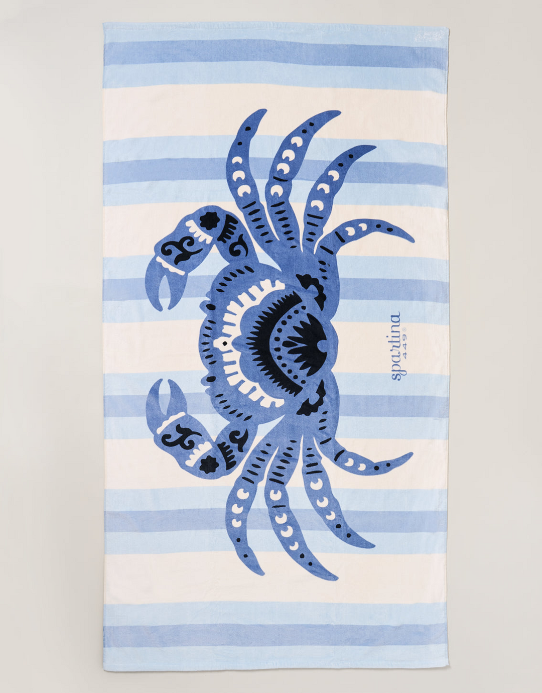 Beach Towel Blue Crab