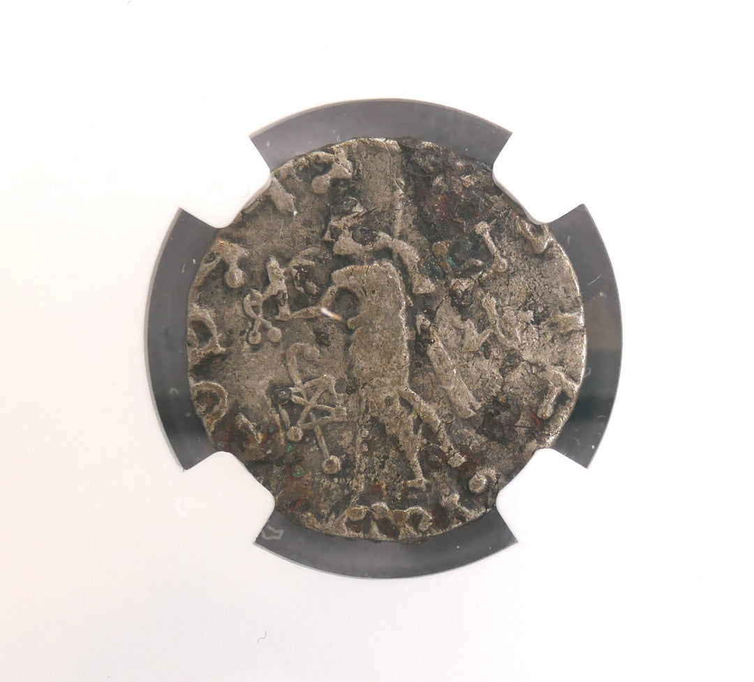 INDO-SCYTHIAN C.58 BC AR TETRADRACHM Mint