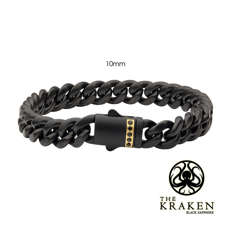 10mm Black IP Steel Matte Fini
