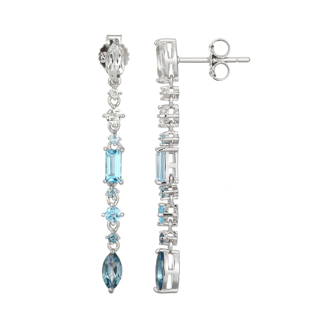 Sway Topaz Earrings
