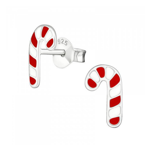 SS Candy Cane Earrings