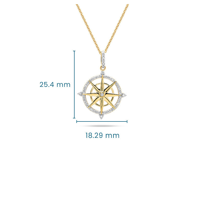 14kt Gold Lab Diamond Ship Whe
