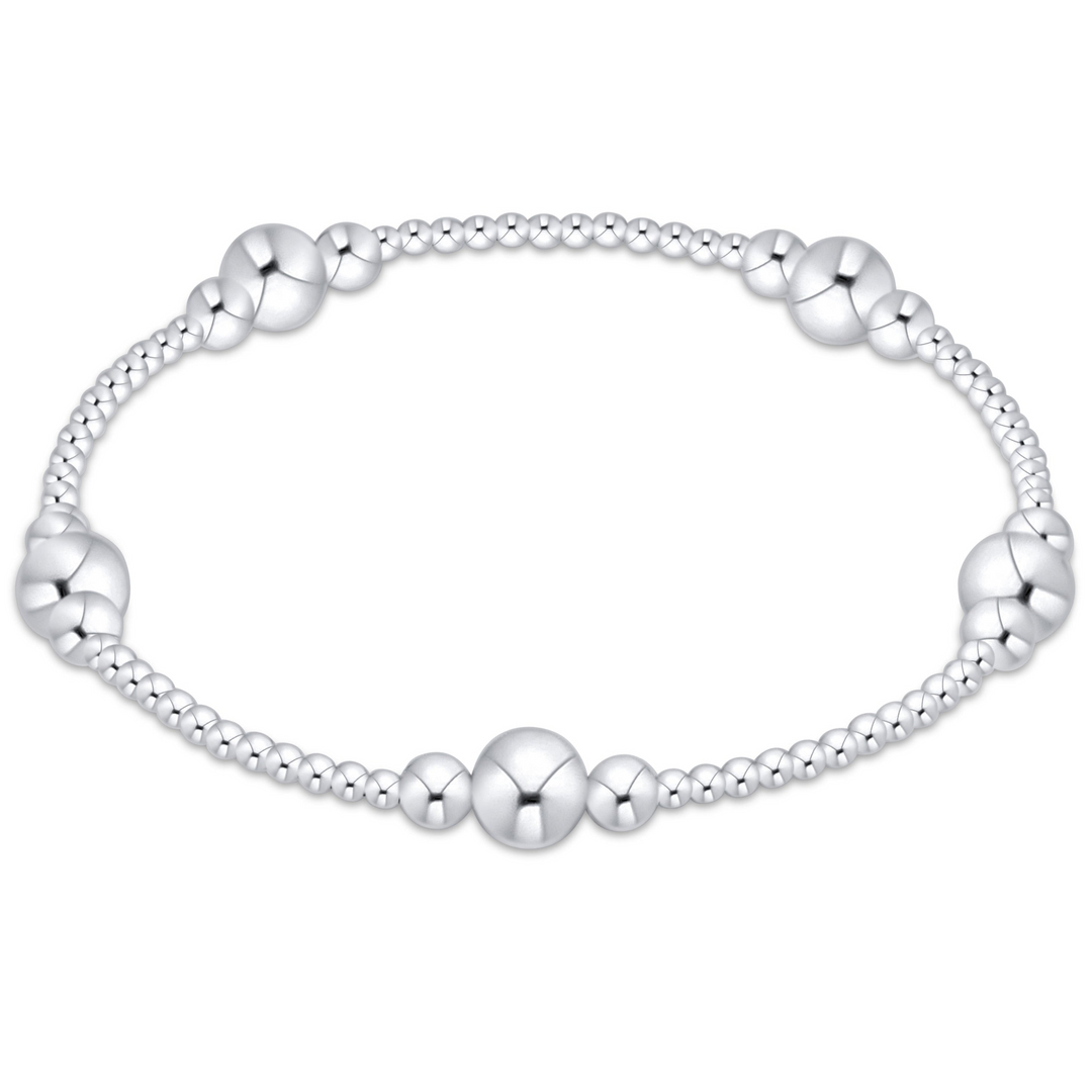 enewton - Beaded Bracelet Purpose - 6mm Sterling Silver (Standard 6.25")