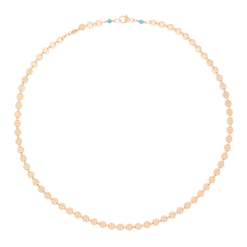 enewton - 14k gold-filled - Yellow Gold Infinity Choker Chic Chain Necklace 17"