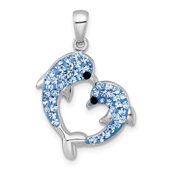 Sterling Silver Rhodium-Plated