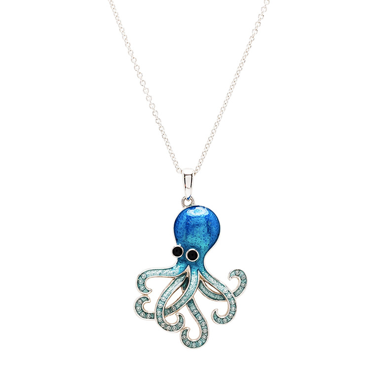 Sterling Silver Sapphire Ename