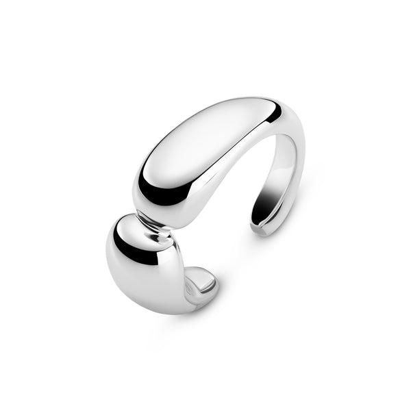 Sif Jakobs - Sterling Silver - Silver "Goccia Pianura Piccolo" Cuff Earrings