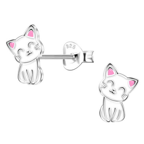 SS Smiling Cat Earrings