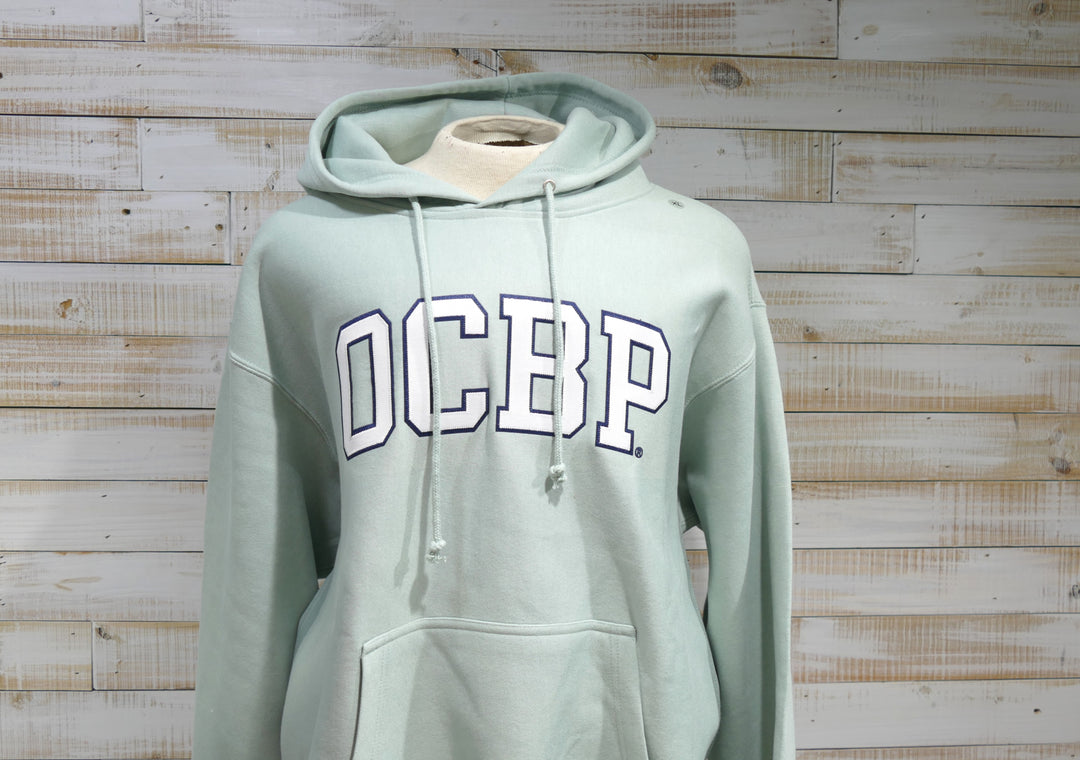 Long Sleeve Hooded OCBP Sweatshirt - Light Green (Large)