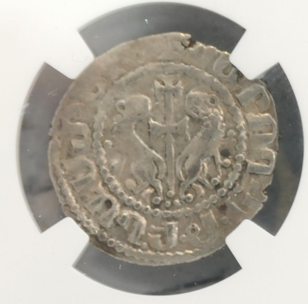 CRUSADER COIN ARMENIA 1198-1219 AD AR TRAM