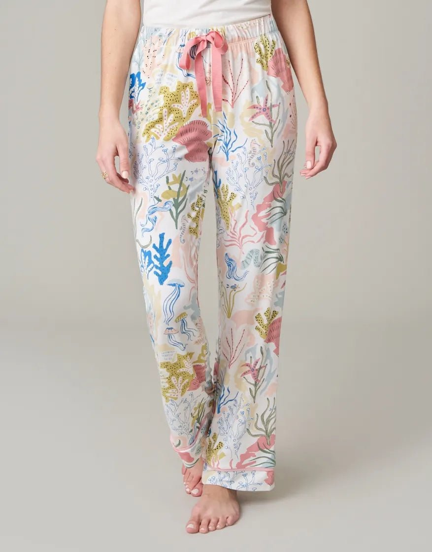 Pajama Pants - Seafoam Mermaid