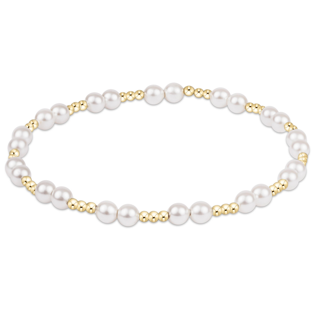 enewton - 14k gold-filled - Together Pearl 4mm Bracelet