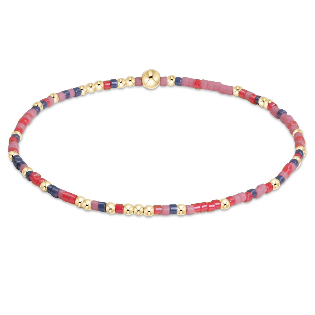 enewton - Hope Unwritten Bead Bracelet "Gum Believable" Gold-Filled Bracelet (Standard 6.25")