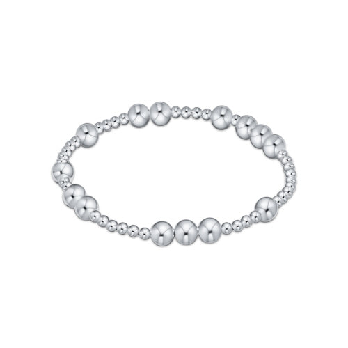 enewton - Hope Unwritten Bead Bracelet 3mm & 6mm Sterling Silver Bracelet (Standard 6.25")