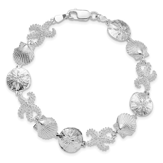 De-Ani Sterling Silver Rhodium