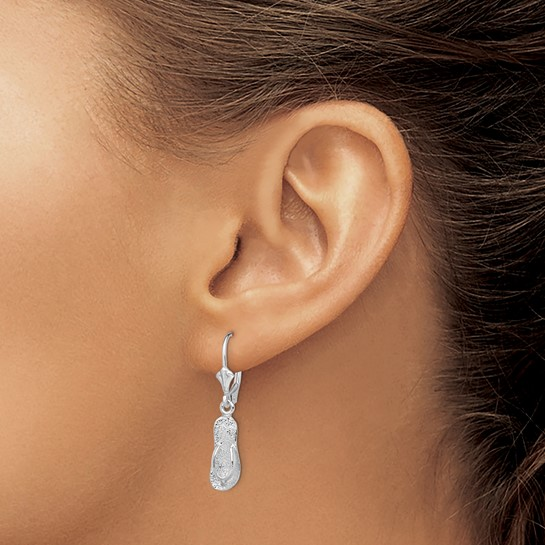 Sterling Silver Rhodium-Plated