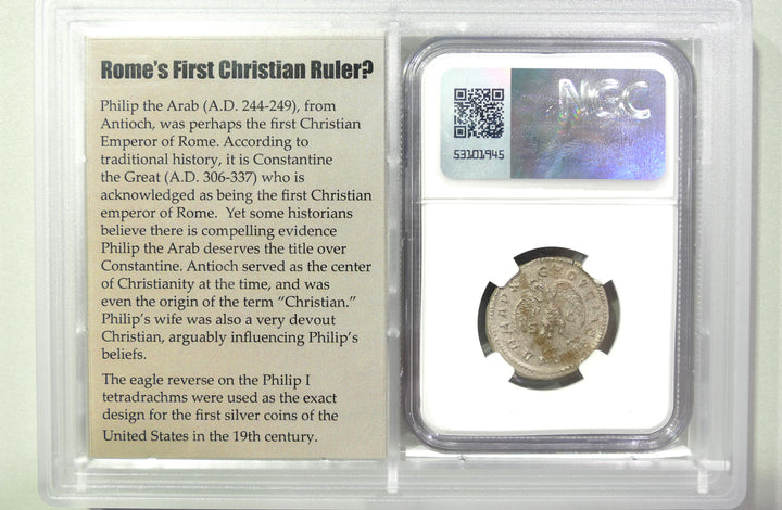 PhilipI Tetradrachm Antioch AD 244-249