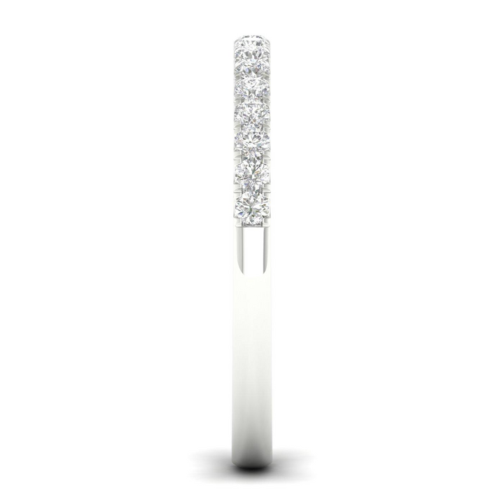14k Yellow Gold .25ct Round Lab Grown Diamond Band Ring (Size 7)