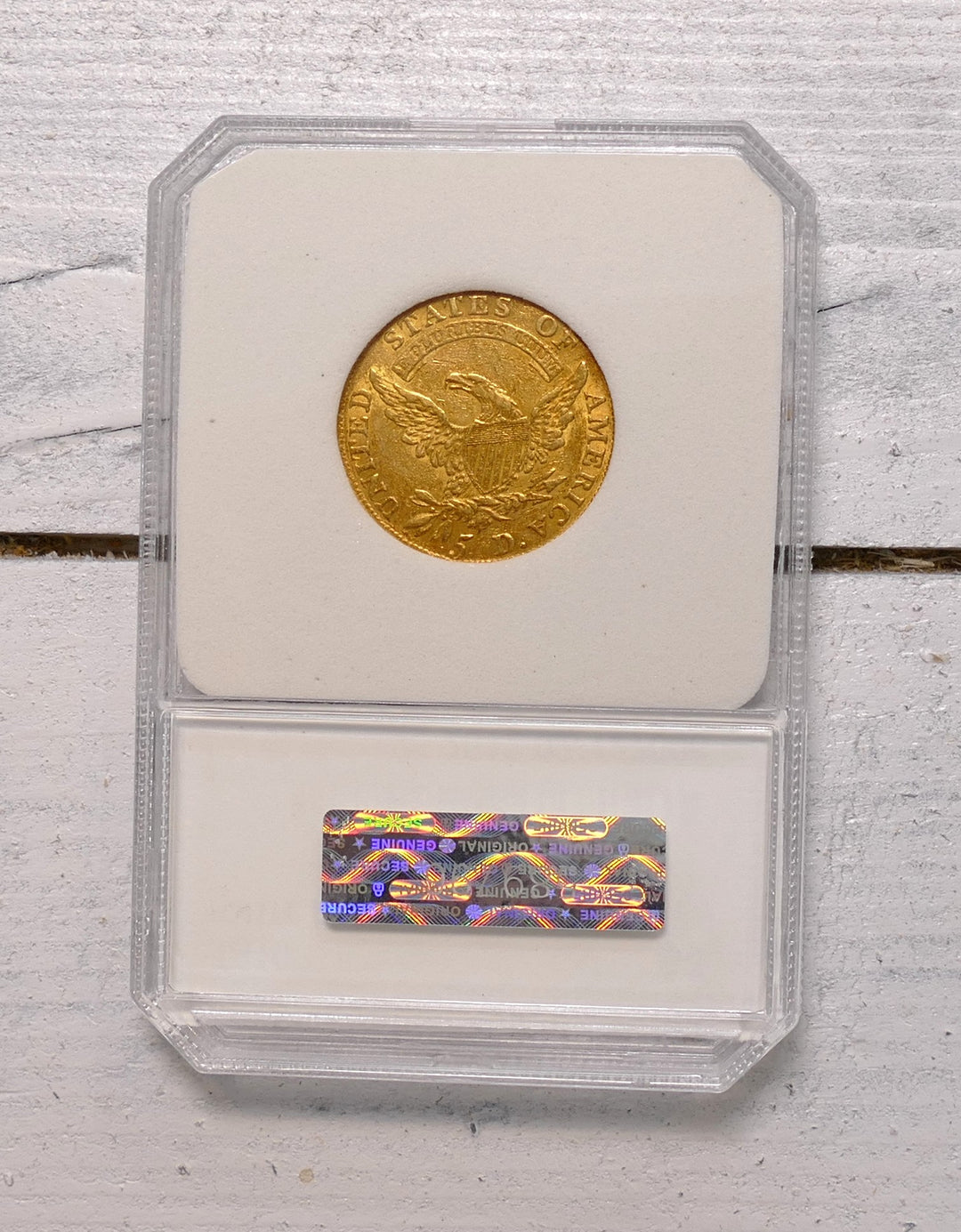 US 1810 FIVE DOLLAR GOLD COIN PHILLY MINT XF45 PCI SMALL LETTER
