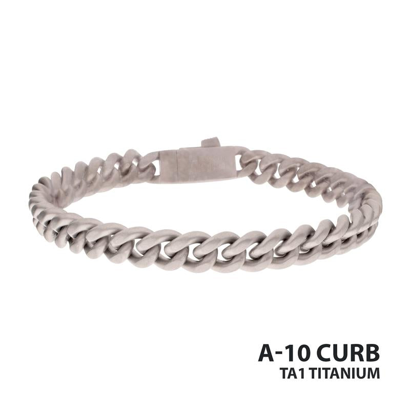 8mm Titanium Flat Clasp Miami