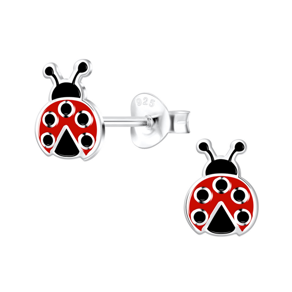 SS Ladybug with Antenna Earrin