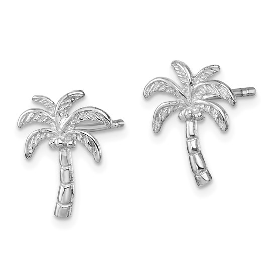 SS PALM TREE STUDS