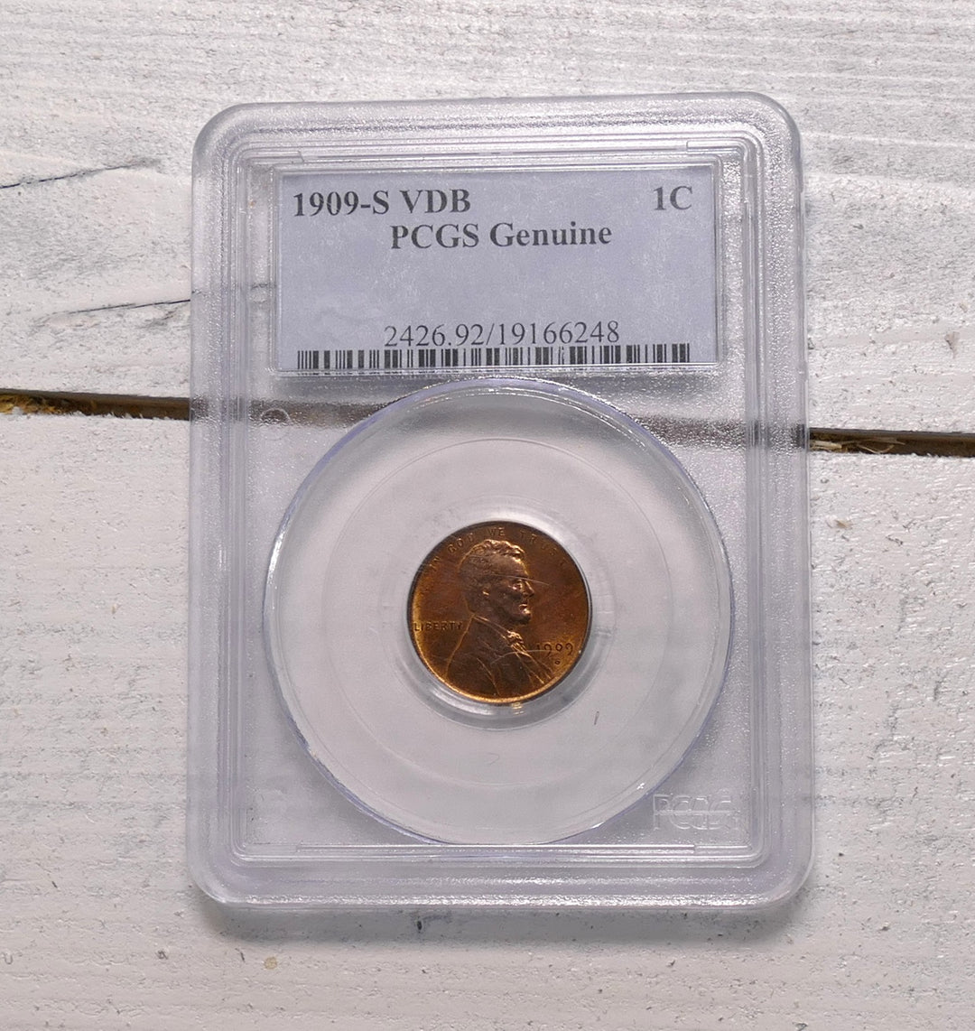 US 1909 S VDB PENNY