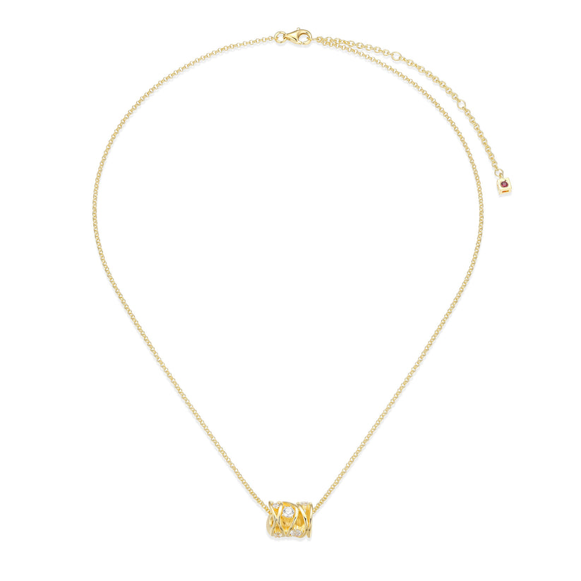 Sterling Silver Gold Plated Be