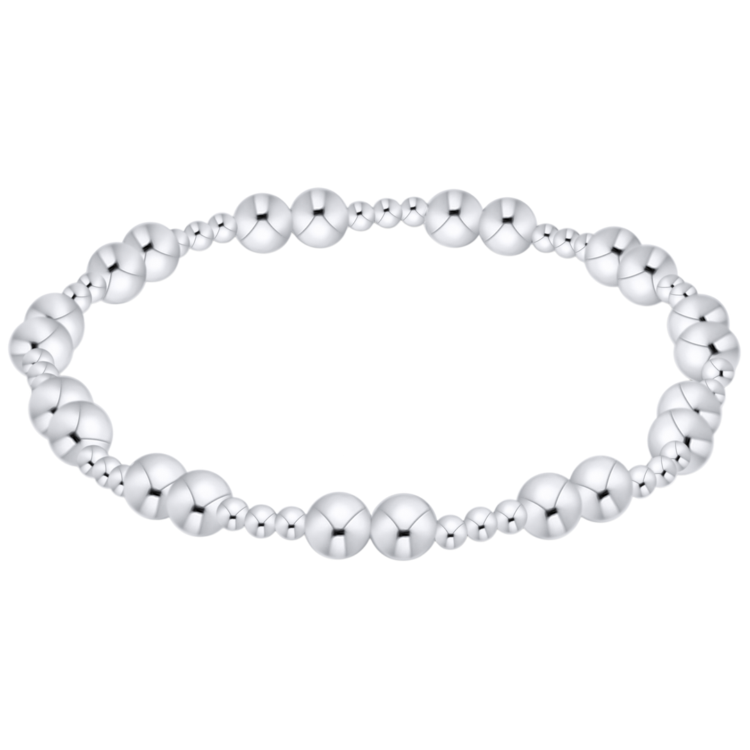 enewton - Beaded Together 5mm Sterling Silver Bracelet (Standard 6.25")