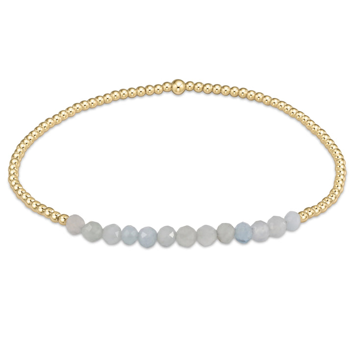 enewton - 14k gold-filled - Yellow Gold Labradorite Stretch Bracelet