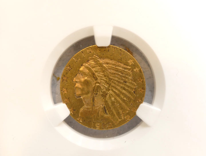 United States 1912 Half Eagle $5 San Francisco Mint AU 53