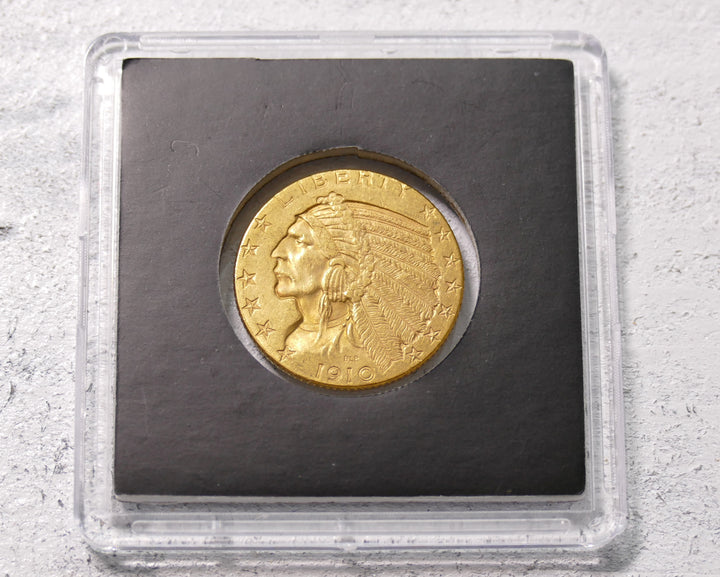 United States 1910 $5 Half Eagle