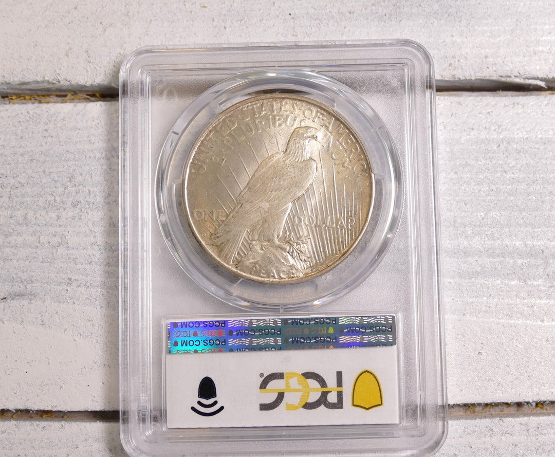 US 1922-D $1 PEACE DOLLAR MS63