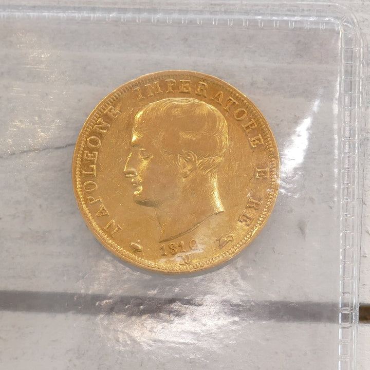 ITALY 1810 40 Lire Mint of Milan