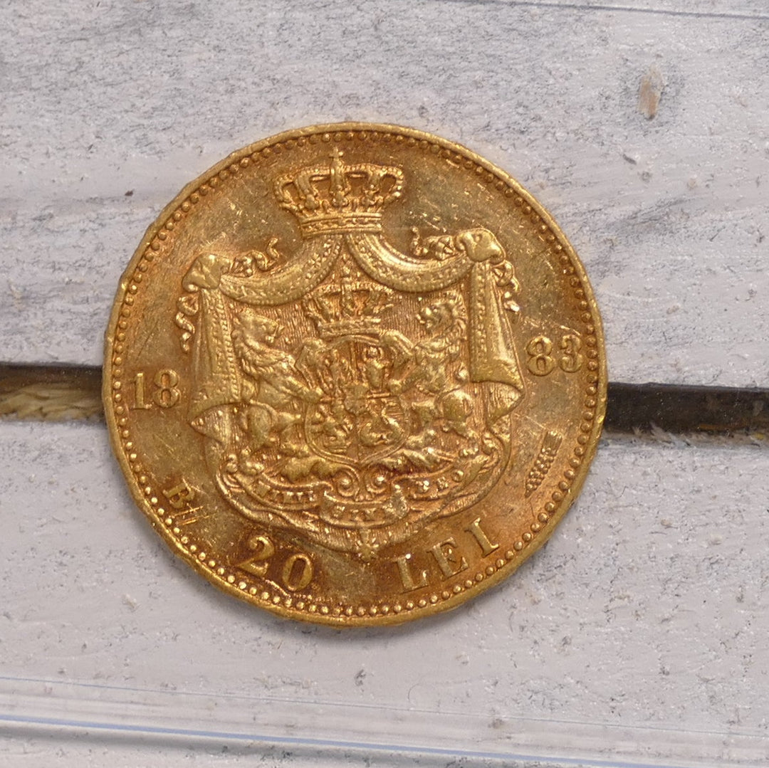 ROMANIA 1883 20 Lei