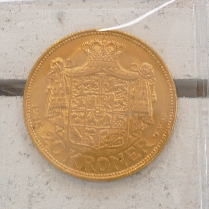 Denmark 1915 20 kroner Royal Danish Mint