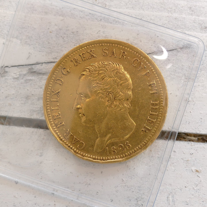 Sardinia 1826 80 lire