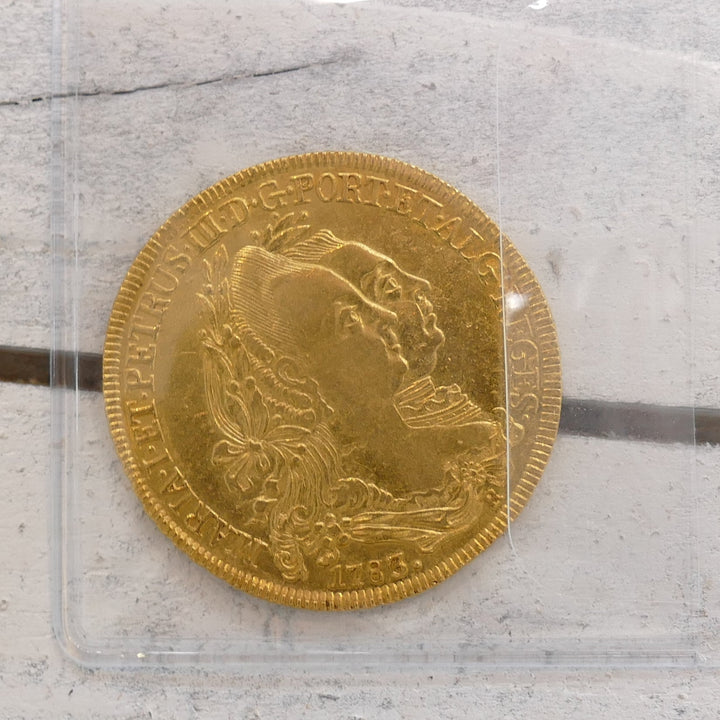 Brazil 1783 6400 Reis Rio de Janeiro Mint