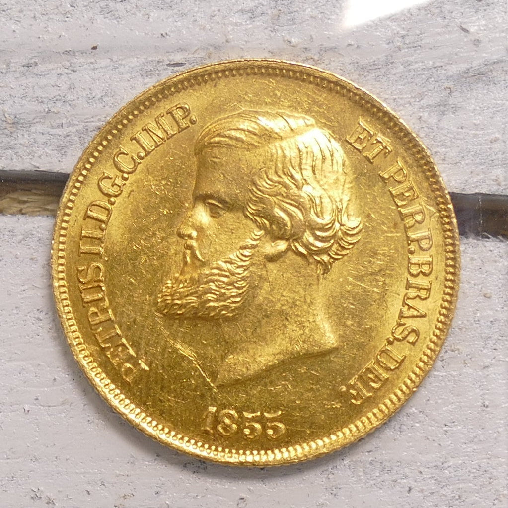Brazil 1855 10,000 reis