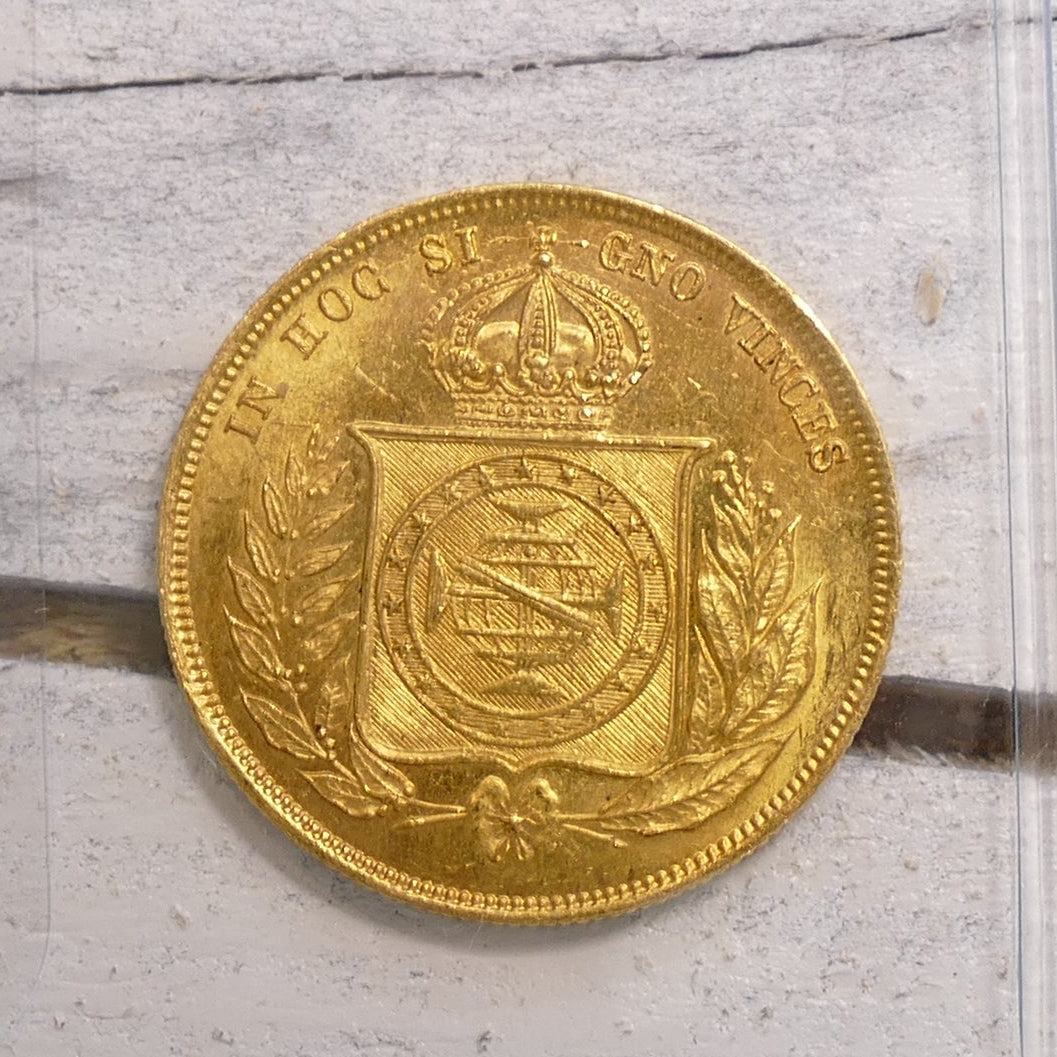 Brazil 1855 10,000 reis