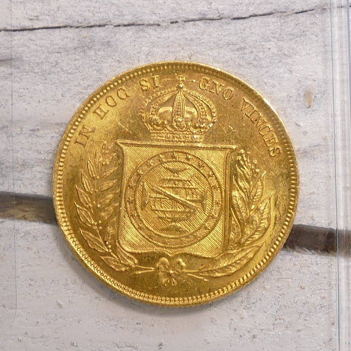 Brazil 1855 10,000 reis