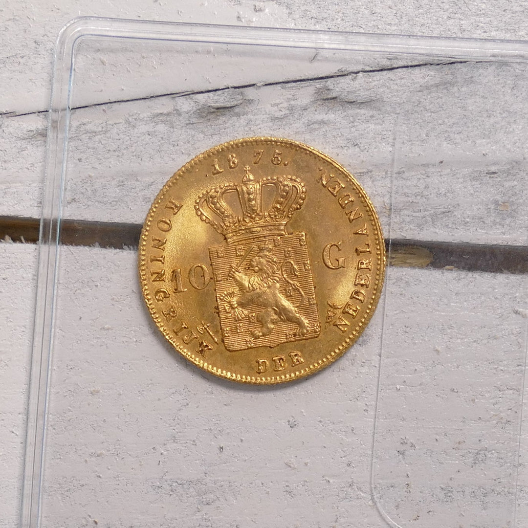 Netherlands 1875 10 Gulden