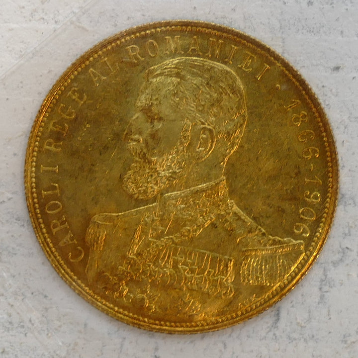 ROMANIA 1906 25 LEI