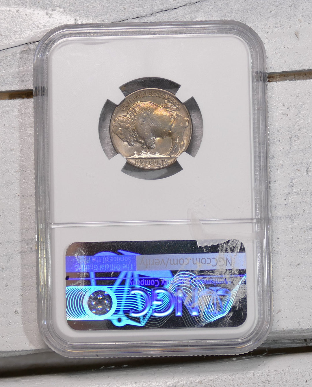 1913 S TYPE 2 BUFFALO NICKEL MS65