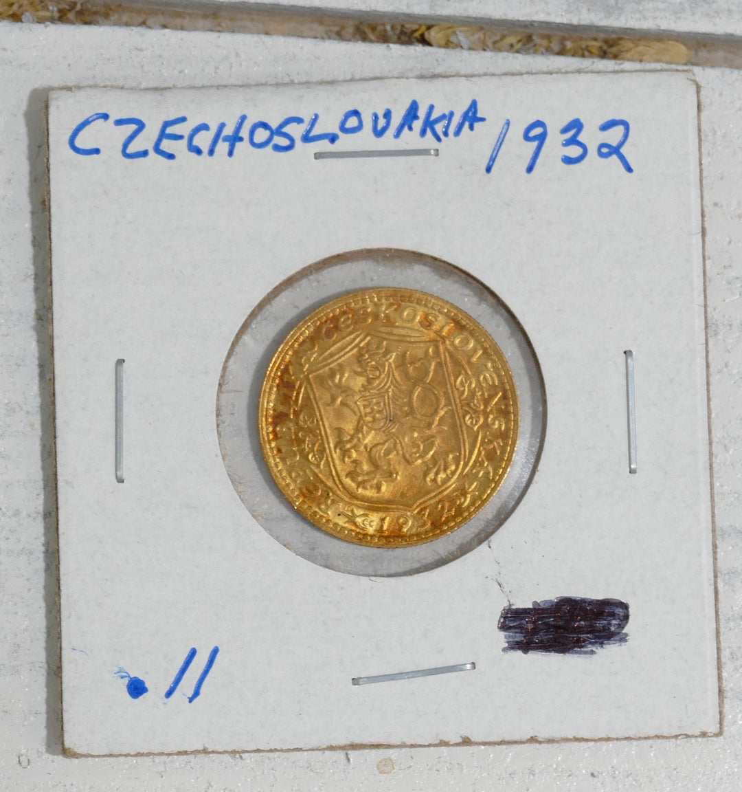 1932 Czechoslovakia 1 Dukát MS61