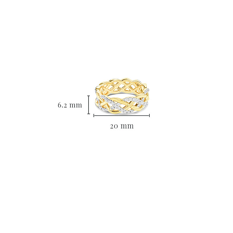 14kt Yellow Gold Lab Diamond C