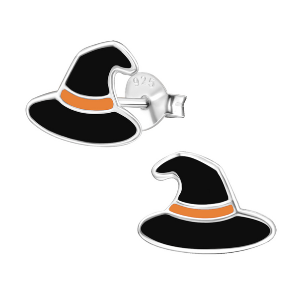 SS WITCH HAT EARRINGS