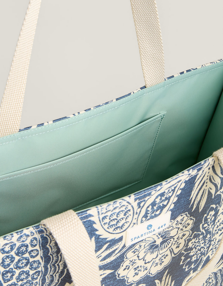 MARKET TOTE FLAGLER BLUE
