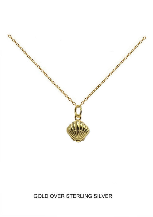 PD SEASHELL NECKLACE GOLD