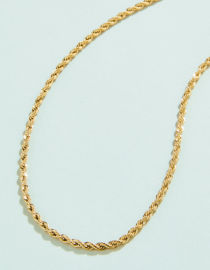 SP MAY RIVER NECKLACE 17" GOLD